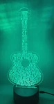 Johnny Cash Walk The Line Acrylic Guitar With Lyrics Multi-color Led Lamp. Fixed Price $37.50.