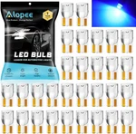 Alopee 30 Pack 194 Blue Led Acrylic T10 Peanut Bulbs Dc 12V Car. Fixed Price $14.76.