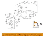 Oem Interior-roof-dome Reading Map Light 96673784. Fixed Price $6.55.