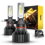 New H4 9003 Led Motorcycle Headlight Bulb High/low Beam 10000LM White Power. Fixed Price $16.99.
