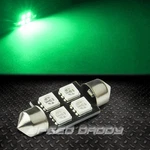 36MM Green 5050 5055 Led Auto Interior Dome/map Panel Light Bulb Lamp. Fixed Price $7.90.