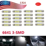 20X For Interior Mirror Vanity Sun Visor Led Xenon 28MM 29MM Festoon White Bulb. Fixed Price $6.59.