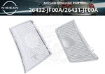 Nissan Genuine R35 Gt-r Map Light Lens Left Right Set 26432-JF00A 26431-JF00A. Fixed Price $55.52.