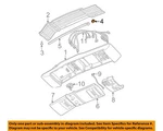 Gm Oem 85-99 Astro,deville,safari Roof Overhead Console-housing Nut 11514290. Fixed Price $33.90.
