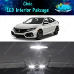 Canbus White Interior Led Lights Package For 2013 - 2019 2020 2021 Honda Civic. Fixed Price $13.99.