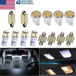 14PCS Bright White Led Interior Package Kit T10&31MM Dome Map License Lights Us. Fixed Price $9.23.