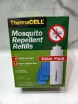 Thermacell Mosquito Repellent Refills Pack 4 Cartridges 12 Mats. Fixed Price $12.97.
