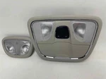 Front Roof Overhead Console Gray Set 2 1WG411DAAF Fits 14-18 Jeep Cherokee. Fixed Price $60.30.