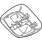 Genuine Ford Dome Lamp Assembly 5L2Z-13776-AC. Fixed Price $53.44.