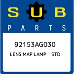 Subaru Lens Map Lamp Std 92153AG030, New Genuine Oem Part. Fixed Price $21.98.
