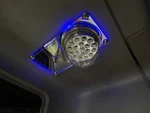 Freightliner Columbia Dome Lights Plate Blue Led Color. Fixed Price $80.00.