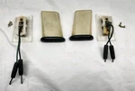 1985-1987 Maybe Other Years Jaguar XJ6 Courtesy Lamps Pillar Mount Black Bezel. Fixed Price $85.00.