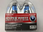 Pilot WI-H13BP Hyper White Simulated H.i.d. Bulbs, 12V 60/55W. Fixed Price $11.65.