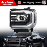 Headlight Full Led Projector Black Clear Lens For Gmc Sierra 1500 2016-2018 Left. Fixed Price $225.06.