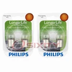 2 Pc Philips Map Light Bulbs For Cadillac Calais Deville Eldorado Fleetwood Oe. Fixed Price $11.71.
