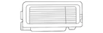 Genuine Bmw Courtesy Lamp 63-31-9-891-435. Fixed Price $26.14.