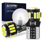 Auxito Led License Plate Light Lamp Super White 6500K 168 194 T10 2825 Plug Play. Fixed Price $9.49.