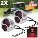 Vintage Custom Model Hot Rat Street Rod Tail Lights Stop 2X Ford Car Truck. Fixed Price $43.99.