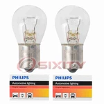 2 Pc Philips Back Up Light Bulbs For Plymouth Belvedere Fleet Special Fury Sd. Fixed Price $10.59.