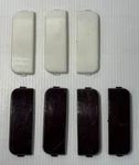 1984 Oem Cadillac Seville Door Interior Light Courtesy Lamp Covers White & Red. Fixed Price $86.00.