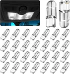30-PACK W5W T10 194 Led Bulbs 6000K White, 168 2825 Cob Repla Color:. Fixed Price $12.99.