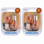 2 Pc Philips Front Turn Signal Light Bulbs For Chevrolet Beretta Blazer C10 Yc. Fixed Price $14.04.