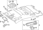 Genuine Mercedes-benz Cover Trim 297-695-10-00-9051. Fixed Price $28.70.