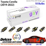 Led Interior Light Kit For Toyota Corolla 2019-2022 White Bulb Upgarde. Fixed Price $23.40.