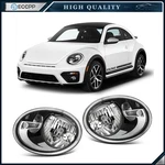 Headlights Assembly For 2012-2019 Vw Volkswagen Beetle Black Housing W/reflector. Fixed Price $305.99.