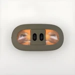 04-08 Ford F-150 Overhead Dome Light Dual Switch Sunroof Rear Window Oem Tan Par. Fixed Price $64.99.