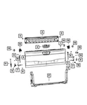 Genuine Mopar Foot Well Lamp 68346813AB. Fixed Price $33.65.