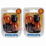 2 Pc Philips Front Turn Signal Light Bulbs For Dodge Caravan Daytona Dynasty Yg. Fixed Price $14.74.
