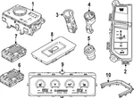 Genuine Bmw Courtesy Light 63-31-5-A3B-6C9. Fixed Price $323.33.