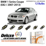 12 Bulbs Led Interior Light Kit For Bmw Series Coupe E82 White. Fixed Price $26.52.