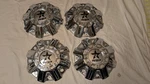 New Rbp Chrome Wheel Center Cap C1008-C Rolling Big Power 94R. Fixed Price $240.00.