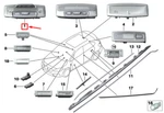 New Bmw F30 Interior Front Reading Light 63319219497 Oem No Duty To. Fixed Price $105.23.
