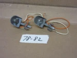1978-1982 Corvette Socket Interior Lamp Under Dash Gm Used 1PAIR With New Bulb. Fixed Price $40.00.
