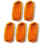 (5) 12V Amber Led Bulls Eye Truck Trailer Side Marker Clearance Light Wires. Fixed Price $14.87.
