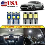 8 White Led Interior Light Bulb Package Kit 2015-2019 2020 2021 Ford Mustang. Fixed Price $13.89.