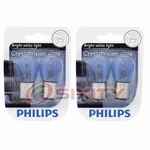 2 Philips Rear Side Marker Light Bulbs For Jeep Cherokee 1993-1995 Nz. Fixed Price $26.68.
