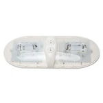 Leisure Rv 12V Slim Ceiling Double Dome Light For Camper Trailer Marine. Fixed Price $10.99.