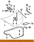 Chrysler Oem 98-07 300,CONCORDE,INTREPID Trunk Lid Components-lens 4760148. Fixed Price $34.28.