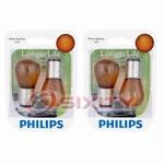2 Pc Philips Front Turn Signal Light Bulbs For Chevrolet Beretta Blazer C10 Kr. Fixed Price $15.36.