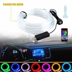 Led Car Interior Strip Light Atmosphere Neon Glow App-control Ambient Kit. Fixed Price $16.99.