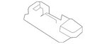 Genuine Volkswagen Visor Lamp 5F0-947-109-C-RM5. Fixed Price $43.80.