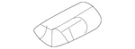 Genuine Mitsubishi Dome Lamp AX000137. Fixed Price $41.92.