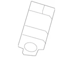 Genuine Audi Courtesy Light 8Y0-947-355-G. Fixed Price $22.15.