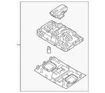 Genuine Volkswagen Front Lamp Assembly 3CN-947-105-A-QAW. Fixed Price $137.99.