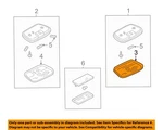 Ford Oem 01-13 Escape,mariner,mkx Roof Interior Lamps-lens YL8Z13783BA. Fixed Price $15.55.