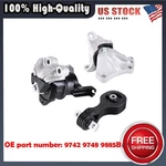 For 2012 2013 Honda Civic 1.8L Engine Motor/trans Mount Set 9742 9748 9885B Us. Fixed Price $87.99.